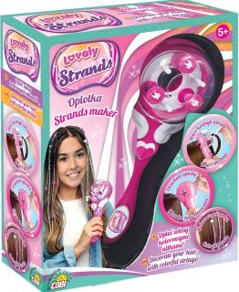 Kreatívna sada - Vrkoč do vlasov Lovely Strands maker Cobi