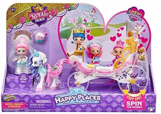 Bábika - Slečna Doll Shopkins Royal Wedding Svadobné Cases