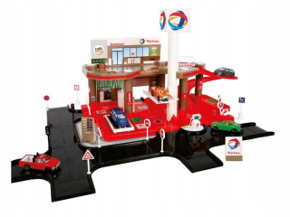 Gazáž pre autíčka - Garáže 2 podlažiach celkom Mochtoys 10898