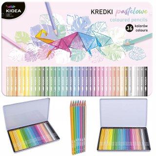Kidea ceruzkové pastelky 36 ks.