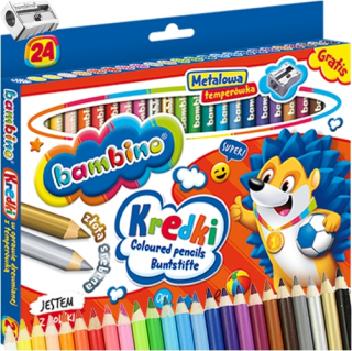 Bambino ceruzkové pastelky 24 ks.