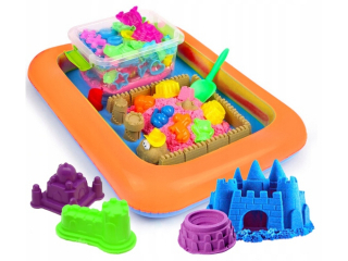 Kinetický piesok - Kinetická 3 kg pieskovej formy POOL XL
