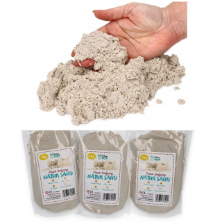 Kinetický piesok 3 kg Natursand poľský prírodný