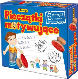 Pečiatky pre deti - Motivujúce pečiatky Adamigo motivačných známok