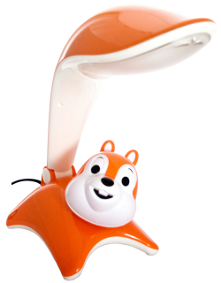 Nočná lampa do detskej izby - Krásna nočná lampa LED veverička