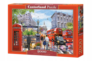Krásna Londýn Puzzle England Veľká Británia 2000 El Castorland