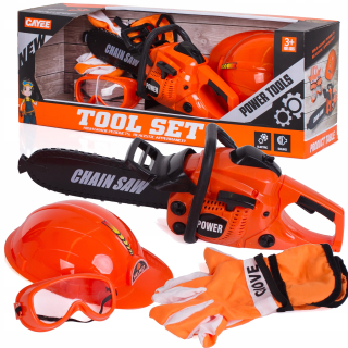 Náradie pre deti - Chainsaw Diesel prilba Kit pre deti