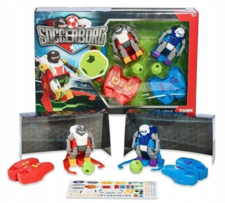 Hráči roboty ovládanou ples Match SoccerG