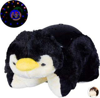 LED projektor nočnej oblohy - Penguin nočná lampa Veľký maskot projektor
