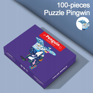 Penguin puzzle pre deti od 4 rokov veku