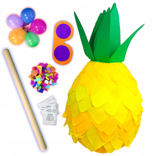 Pinata ananás + 5 voľných Pinata narodeniny ovocie