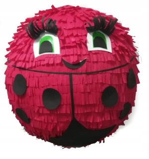 Pinata Biedronka 90 cm add-ons