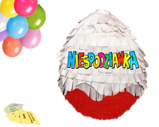 Pinata vajíčko prekvapenie prekvapenie 85 cm Pinata