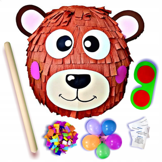 Pinata Bear + 5 Free Pinata misií Birthday