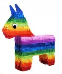 Pinata Donkey Donkey Pinata Balloons Serpentine