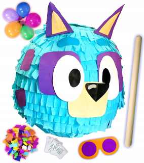 Piñatá BLUE + 5 Velikáni Pinata Blue