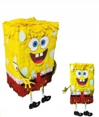 PINIATA Set špongie žltá, výplň Pinata