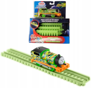 Dráha pre deti, stavebnica - Piotruś Piotrek a žiariace tome Tomek Trackmaster