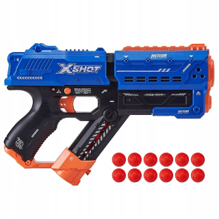 Pištoľ pre deti - Wioleta na lopty Xshot Meteor + lôpt pre Nerf Rival