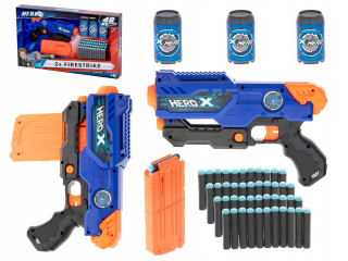 Pištoľ pre deti - Guľomet zbraň NERF 48 Arrows Ciele