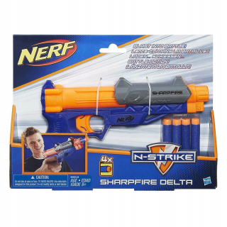 Pištoľ pre deti - Nerf N-Strike Sharpfire Delta puška pištoľ