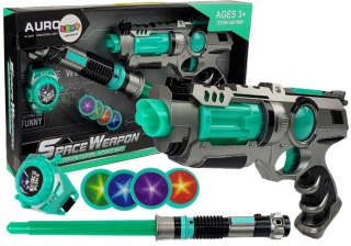 Svetelný meč - Laser Sword Light Gun Disk