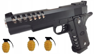 Pištoľ pre deti - Metal Gun ---- MPK-688 + 500 Lopty