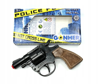 Pištoľ pre deti - CAPPED GUN GONHER COLT Základný náter Cobra