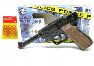 Pištoľ pre deti - Gonher Metal Luger šikmá zbraň