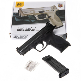 Detská zbraň - REPLICA GUN M&P M2.0 1 000 guličiek ZADARMO