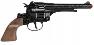 Pištoľ pre deti - Gun Metal Revolver pre Gonher Hood