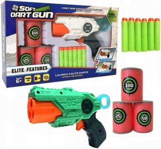 Detská zbraň - Launcher Gun na šípkách NERF Bullet