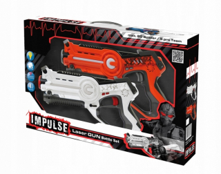 Pištoľ pre deti - PULSE GUNS BATTLE MAXIMÁLNE 4 TÍMY 5 OSOB.