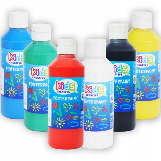 Detské farby na plagáty 1 ks x 250 ml + 5 ďalších produktov