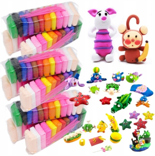 Piankolín plastiínové polymérne íl íl 96 ks