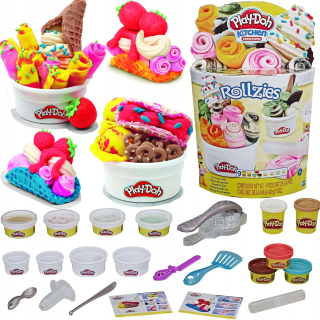 Play-Doh Cake Thai zmrzlina a vafle 9 Tub + AKC