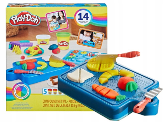 PLAY DOH CASTRY sada LITTLE CHEF učenie rezanie