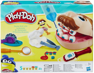 Play-Doh Zubár Plastové hmotnosť Príslušenstvo