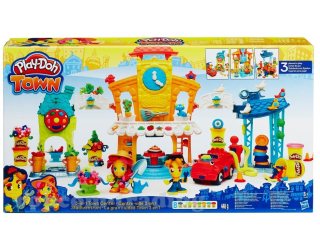 Play-Doh Town 3v1 mesto Mega Set tortu ...