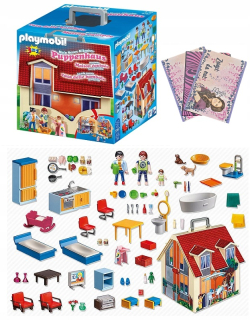 Stavebnica, slamky - PlayMobil 5167 prenosné bloky pre bábiky