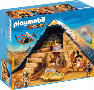 Stavebnica - PlayMobil 5386 obrovská pyramída histórie faraóna