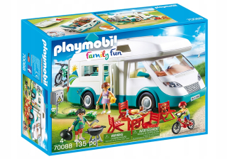 Stavebnica - Playmobil 70088 Family autokempování
