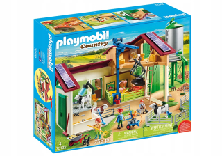 Stavebnica - Playmobil 70132 veľké farme s silo