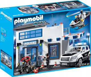 Stavebnica - PLAYMOBIL 9372 POLICE POST