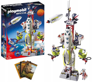 Stavebnica - PLAYMOBIL 9488 Space raketa s dráhy rampou