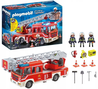 Stavebnica, slamky - PLAYMOBIL Mestské hasičské auto Hasičské auto Auto