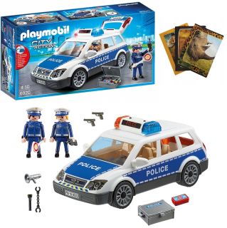 Stavebnica - PLAYMOBIL PADS 6920 Polícia POLICE GIFT
