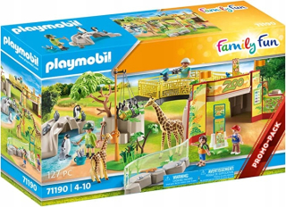 Stavebnica, slamky - PlayMobil Adventure v zoo 71190