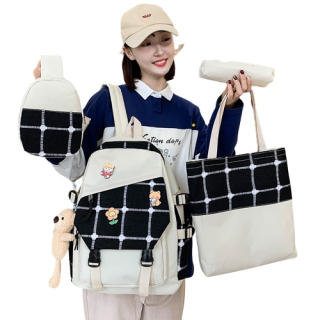 Školský batoh - Backpack 4 School Youth Satchel Set