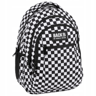 Školský batoh - Škola záložnej školy s 94 šachovnicami.